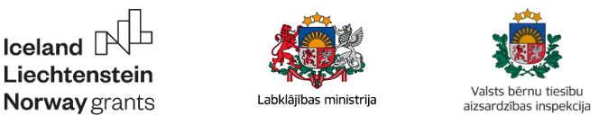 trīs logo ansamblis