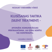 Klusēšanas taktika vizuālis