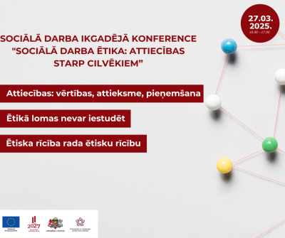 sociāla darba konferences afiša 27.03.2025. 10:00-17:00