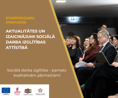 Lai sociālā darba izglītība atbilstu profesijas attīstības tendencēm un ņemtu vērā darba devēju vajadzības, būtiska ir cieša sadarbība starp augstskolām un sociālā darba speciālistiem.