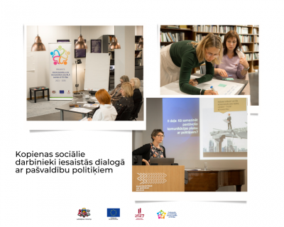 Kopienas sociālie darbinieki iesaistās dialogā ar pašvaldību politiķiem