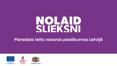Nolaid slieksni baneris
