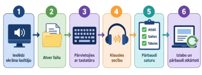 Kā veidot piekļūstamu prezentāciju  - raksturojoša bilde