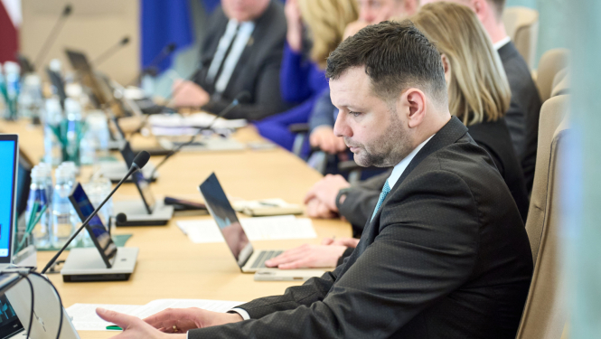 Labklājības ministrs Reinis Uzulnieks