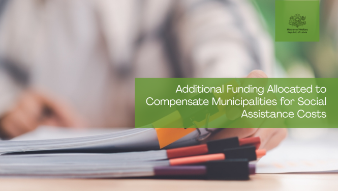 vizuālis - Additional Funding Allocated to Compensate Municipalities for Social Assistance Costs
