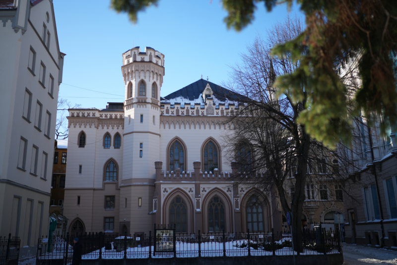 Foto: Redzama Mazā ģildes ēka