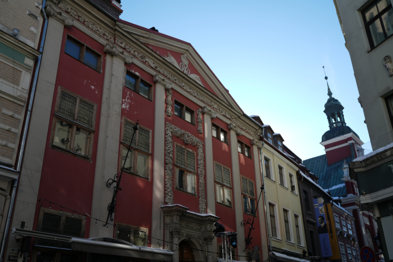 Foto: Mārstaļu iela 2-4, Reiterna nams (attēlā ēka)