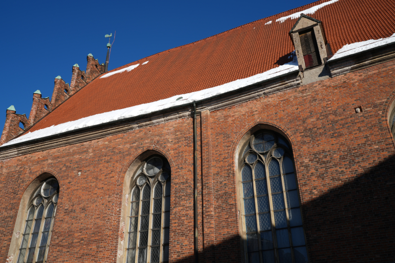 Foto: Svētā Jāņa baznīcas ēkas fasāde