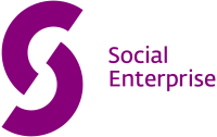 Logo "Sociālais uzņēmums"ENG