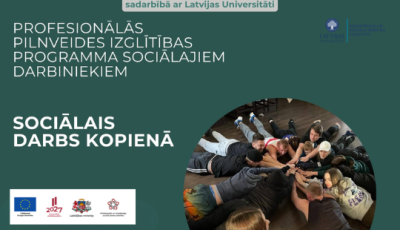 Afiša sociālās pilveides izglītības programma sociālajiem darbiniekiem