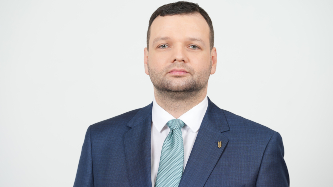 Reiņa Uzulnieka portrets (labklājības ministrs)