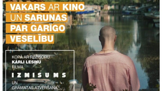 vakars ar kino un sarunas par garīgo veselību,