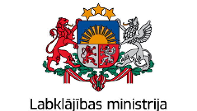 Labklājības ministrijas ģērbonis