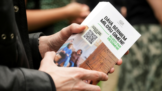 Kampaņas "Dāvā bērnam mīlošu ģimeni" atklāšnas pasākums