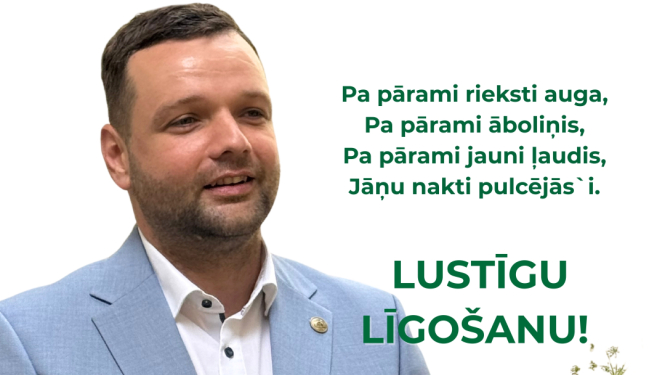 LM ministra R.Uzulnieka sveiciens Līgo svētkos