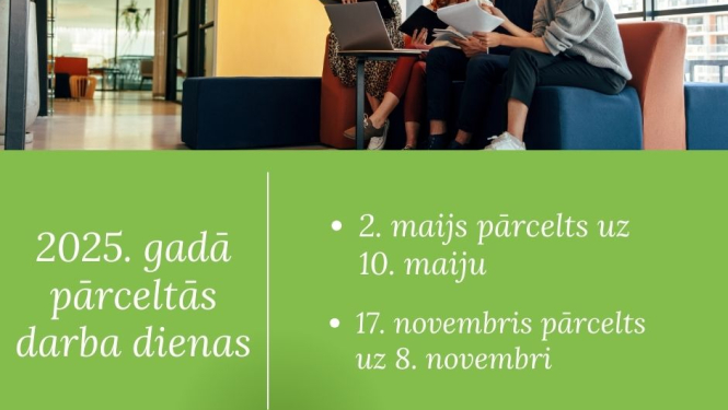 darba dienas parceltas