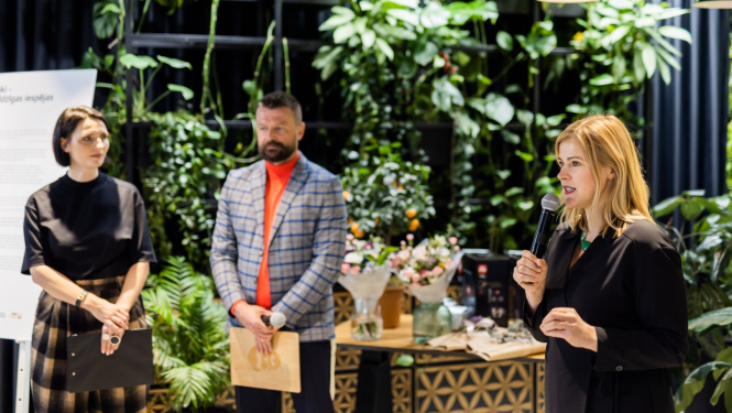 izstādes atklāšana