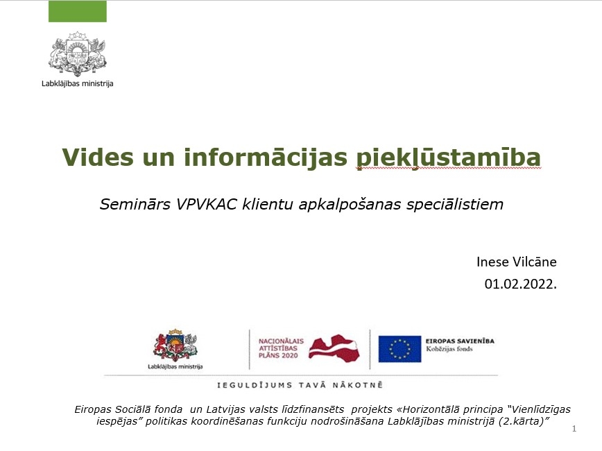 Seminārs VPVKAC klientu apkalpošanas speciālistiem